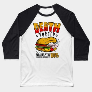 Fast food death Baseball T-Shirt